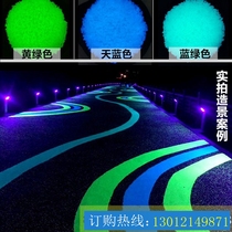 Luminous Stone Paving Terrace Luminous Sand flowerpots Decorative Pendulum with super bright landscaping stone Fluorescent Runway Gravel Spontaneous Light