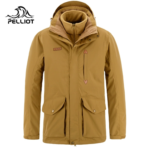 Дорожный комплект, демисезонная куртка, удерживающий тепло бархатный альпинистский вкладыш, «три в одном»