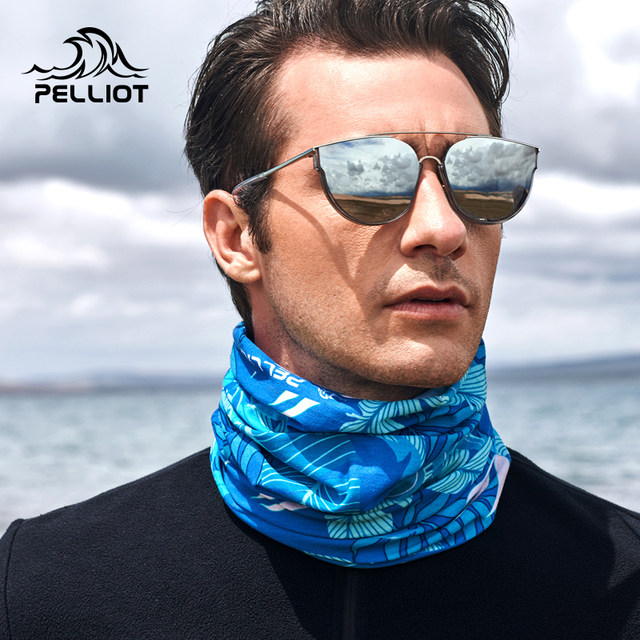 Pelliot outdoor magic headscarf multifunctional face mask, neck gaiter, face covering, sandproof scarf, riding windproof neck gaiter