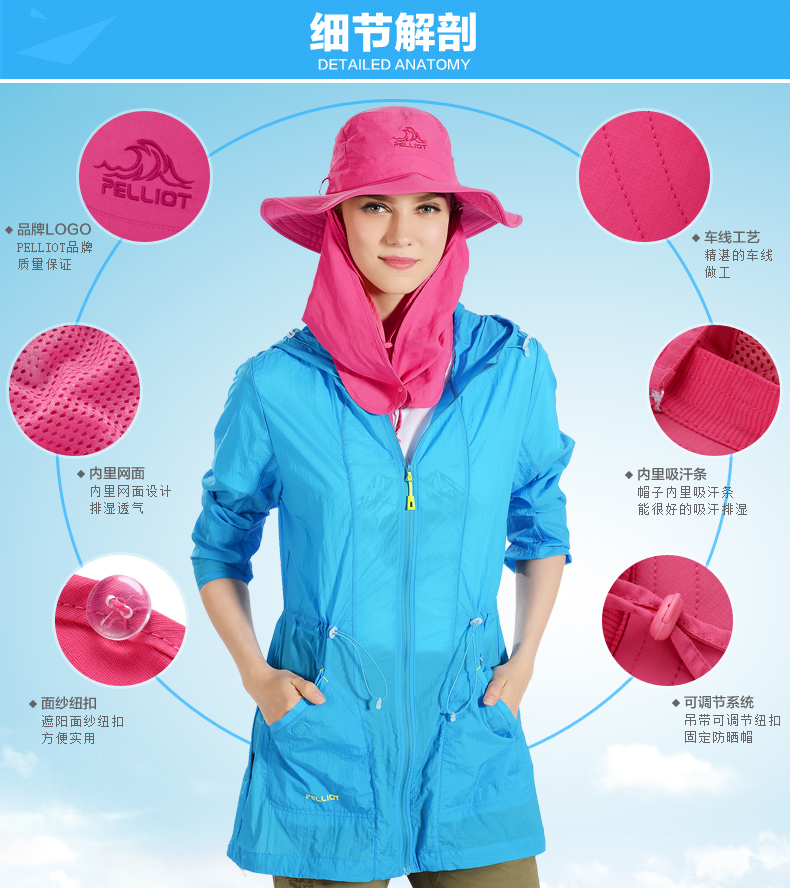 Pháp Pelliot và ngoài trời sun hat nam giới và phụ nữ mùa hè gấp thoáng khí ngư dân hat bóng râm thể thao du lịch sun hat nón kết hiệu