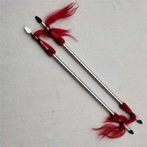 Martial arts performance double gun training double gun stainless steel martial arts double gun