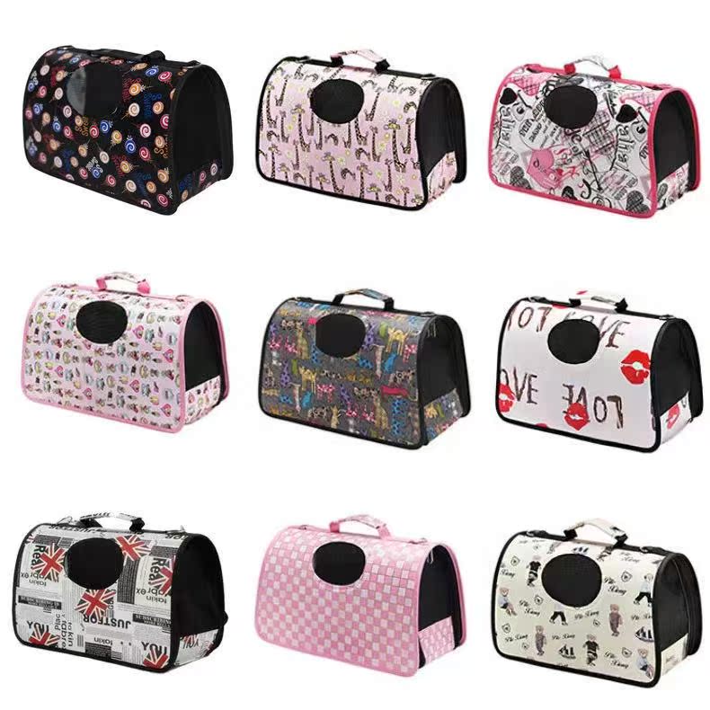 Pets Out Bag Cat Bag Out of Portable Snow Minke Single Shoulder Sloped Satchel Space Kitty Carry Bag Pet Mink All Season