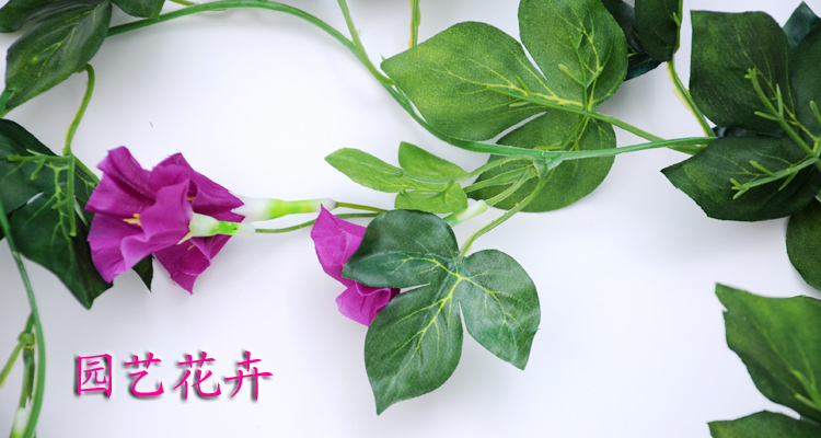 Mô phỏng mới buổi sáng vinh quang hoa loa kèn hoa hồng dây leo trang trí hoa giả lá giả - Hoa nhân tạo / Cây / Trái cây hoa giả