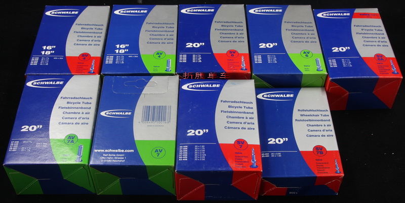 Germany Schwalbe SV4 AV4 6 7 16 inch 18 inch 20 inch launch tube boxed
