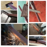 Маленькая мини -электрическая ленточная машинка -полировочная машина Электрическая шлифовальная машина с открытым шлифовальным инструментом лезвия