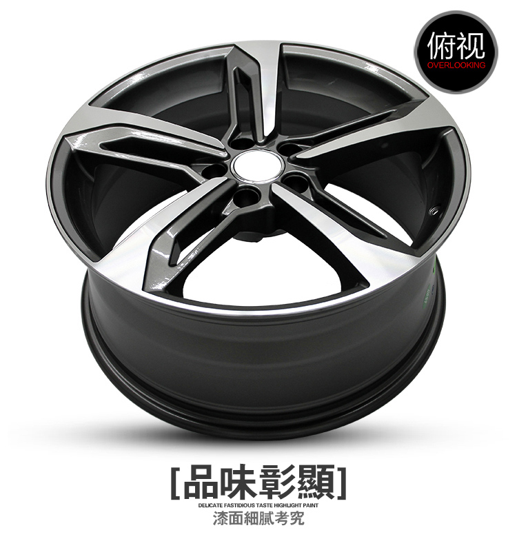 Bánh xe Audi S7 được điều chỉnh 17/18/19/20 inch RS5 A3 A4L A5 A6L / Q3 / Q5 Bánh xe Audi vành bánh xe ô tô