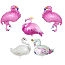 Swan Flamingo balloon romantic birthday party wedding theme balloon decoration European and American style