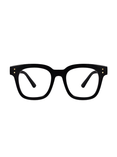 GM Black -Frame Glasses Женская миопия онлайн может быть оснащена простым лицом лица 2024 Новые очки рамки Большое лицо подходит