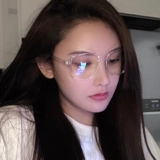 Ретро прозрачные антирадиационные черные очки, популярно в интернете