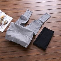 Day single pure cotton pregnant woman pants spring and summer thin surrogacy mother beating bottom pants high waist toabdominal protection with high elasticity gestation
