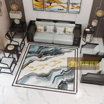 New Chinese Living Room Parquet Floor Tile 800x800 Entry into the family Xuanguan Restaurant Marble Goldfish Pattern Modeling Tile