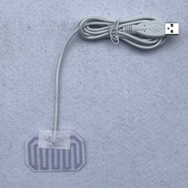 USB electric hot sheet 5V electric heat sheet small electric heating sheet heating sheet charcoal fiber electric hot sheet 5 5 * 4CM