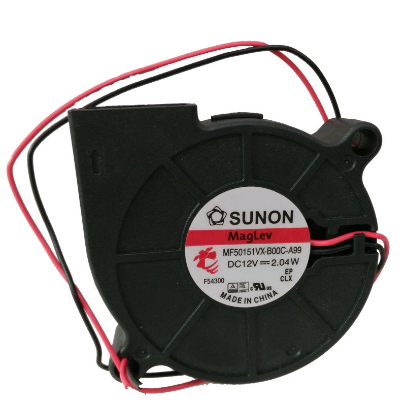 SUNON 5015 12V meters water meter turbine stage light mute fan MF50151VX-B00C-A99