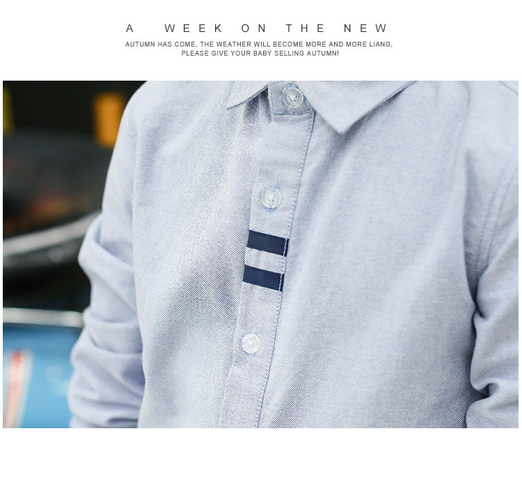 Chemise garcon à manche longue - Ref 2074158 Image 17