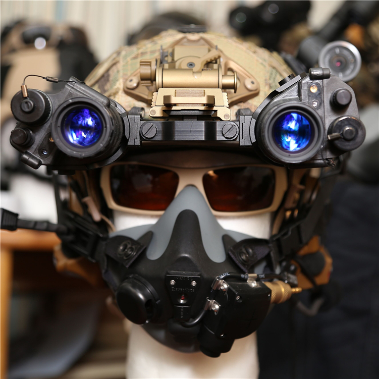 Beizhe command quot PVS28quot dual 14 bracket AN PVS-14 Dual binocular night vision instrument bracket