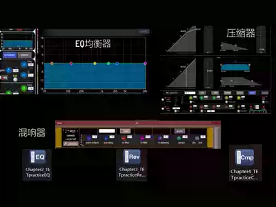 Ear training software video tutorial (EQ mixer compression ear training artifact) 6 episodes with software Luo Wei store