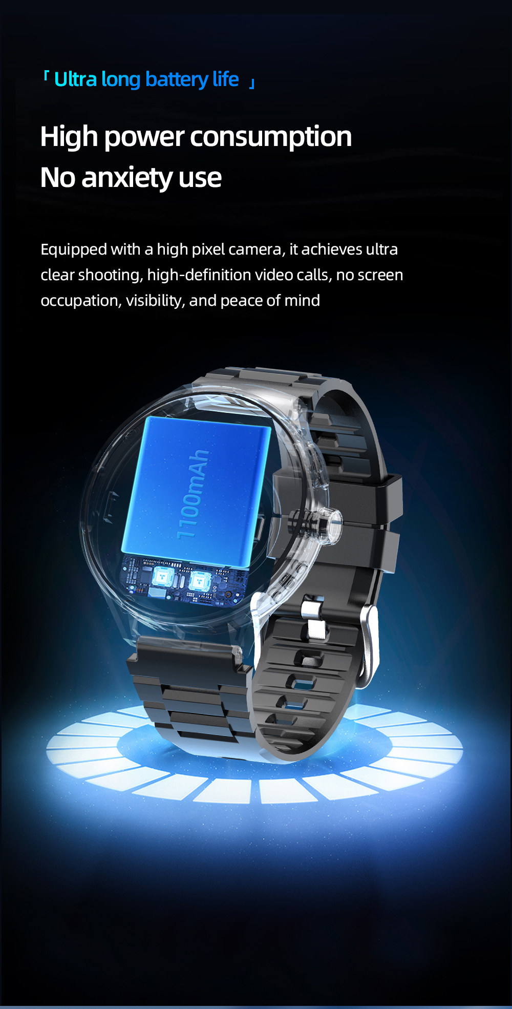 Шагомер android smart watch sim camera amoled gps wifi smartwatch Elah