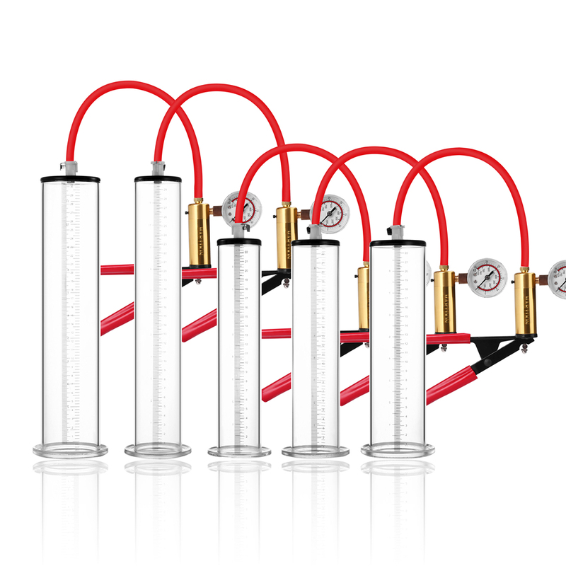 Red Magic Vx2 Reinforced Organic Explosion-Proof Glass Self-Locking Flange Pump High-Pressure Vacuum Strong Stretching Raptor Massager
