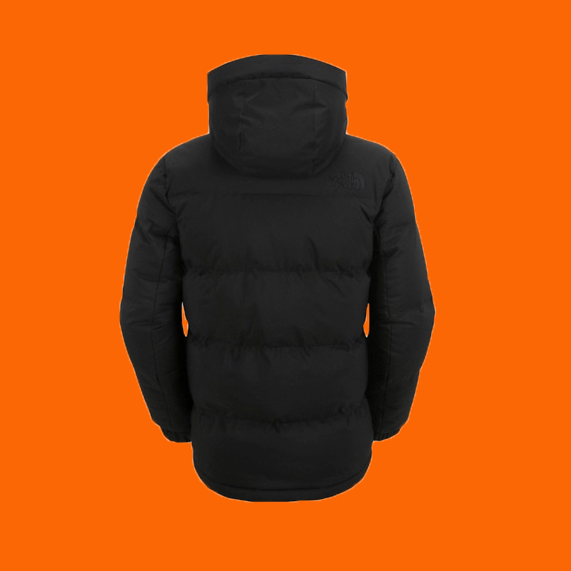 New FACE FACE North Black Down Jacket Áo khoác nam và nữ trùm đầu xuống NJ1DJ54A - Thể thao xuống áo khoác áo phao ngắn nữ