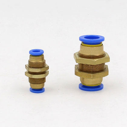 Pneumatic connector PM separator quick plug connector PM-4 6 8 10 12MM TRACHEA nut joint separator straight through