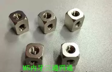 M5 internal teeth three-way rectangular 13*10*10 M5 internal teeth four-way rectangular M-5T M-5ZA