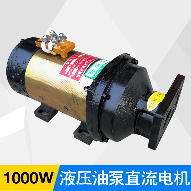 Construction site tricycle hydraulic dump oil pump motor 4860v1000w engineering tipping bucket sanitation garbage truck motor