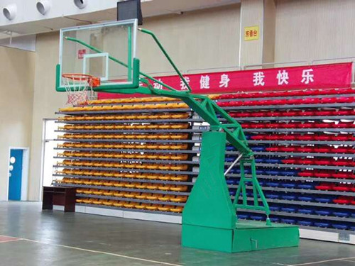 Thiết bị tập thể dục trong nhà cao cấp điện hướng dẫn tiêu chuẩn thủy lực nâng bóng rổ đứng người lớn di động bóng rổ đứng - Bóng rổ 	quần áo bóng rổ trẻ em giá rẻ	
