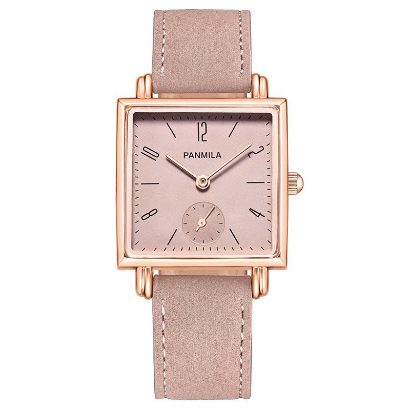 Minimalist Women's Quartz Watch Luxury Square Design Waterproof_voghion.com