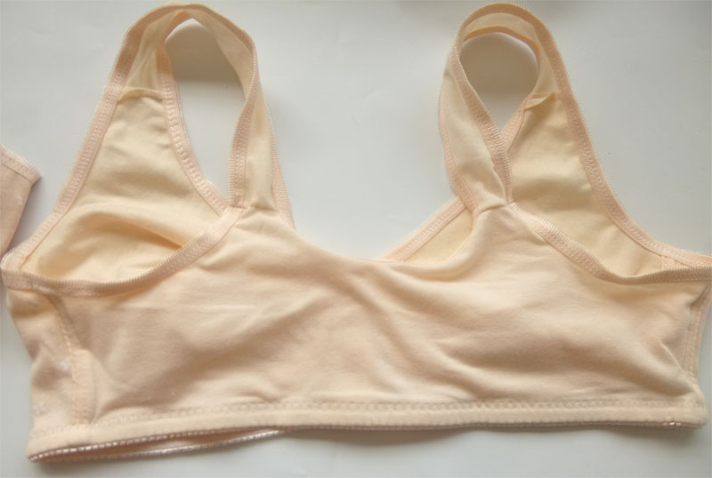602/662 loại vest siêu mỏng không xốp không có vòng thép phía trước khóa lớn kích cỡ áo ngực nữ ao lot