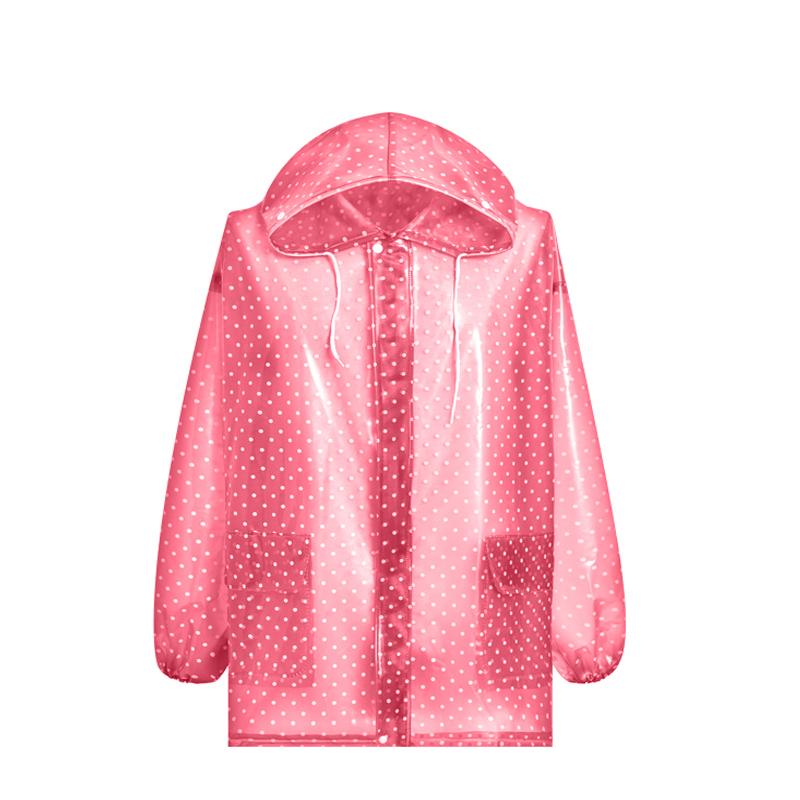 Rain Poncho Top, Separate Top, No Pants, Single Adult Raincoat, Thickened Rainproof Clothing, Zipper Placket