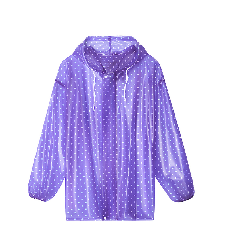 Electric Vehicle Raincoat Single Piece Top for Men and Women, Adult Rainstorm-Proof, Windproof, Waterproof, Transparent Jacket, Short Rain Poncho