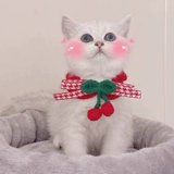 Шарф, трикотажный милый чокер, слюнявчик