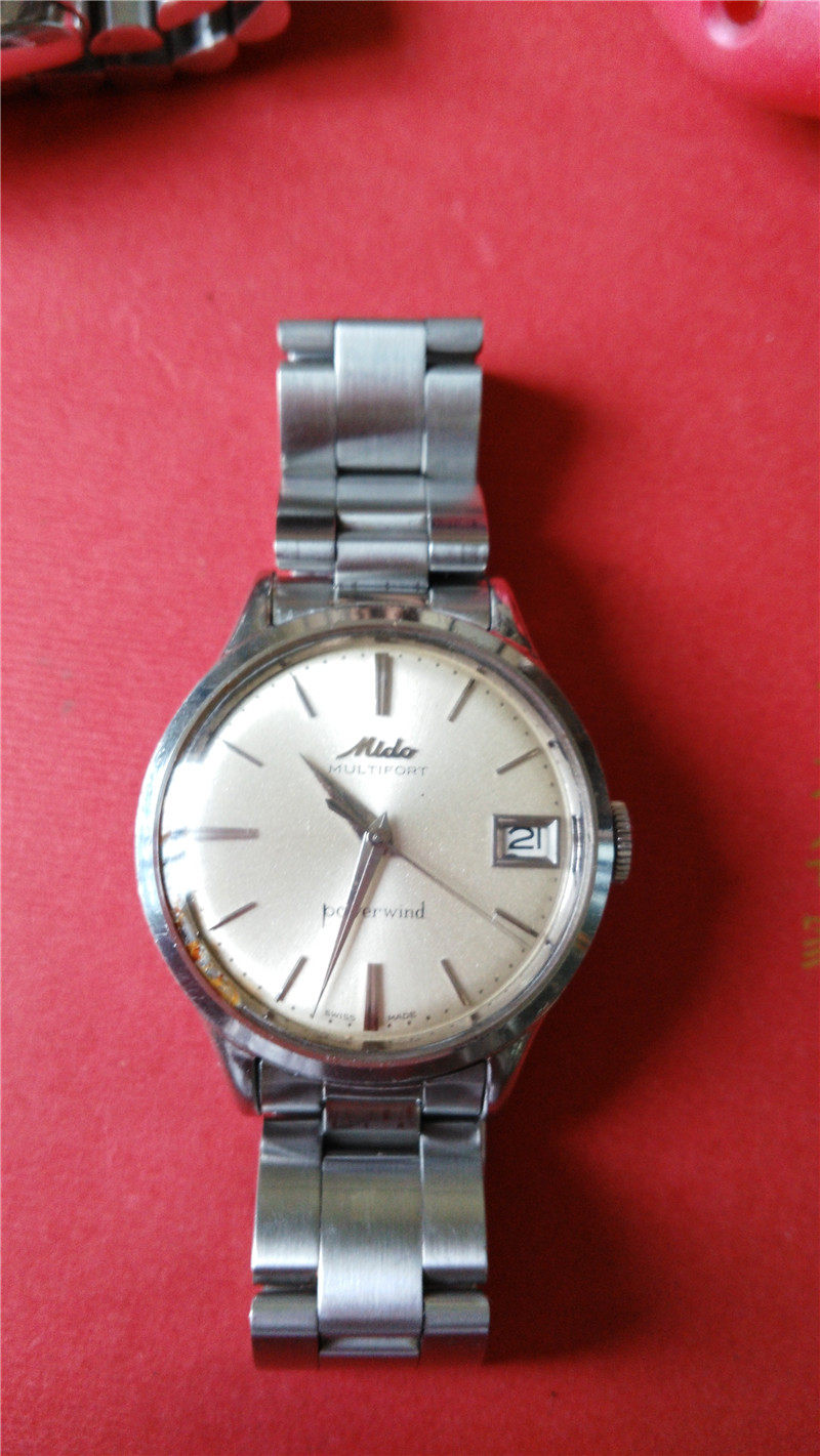 Swiss mildness MIDU fully automatic single-calendar male mechanical meter fine grinding machine core 917PC