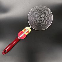 Plastic = wide handle leakage spoons steel wire fishing fence Hedge Steel Wire Hedges Home Stainless Steel Long Handle Fishing surface filter Spoons for leaking