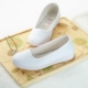 Giày đơn nữ mùa thu 2018 mới nhỏ giày trắng nữ phong cách retro hoang dã thấp giúp Hanfu dày đế nêm giày khiêu vũ giản dị giày skechers nữ