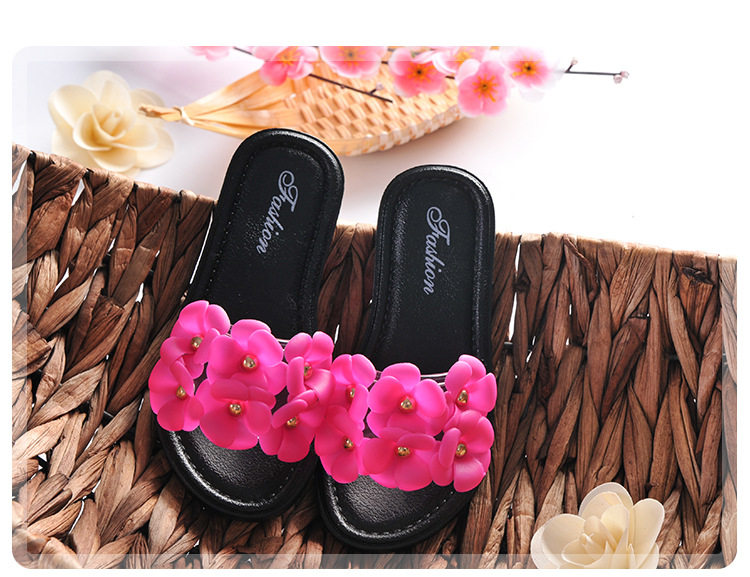 Pantoufles enfants en autre pour été - semelle PU - Ref 986795 Image 15