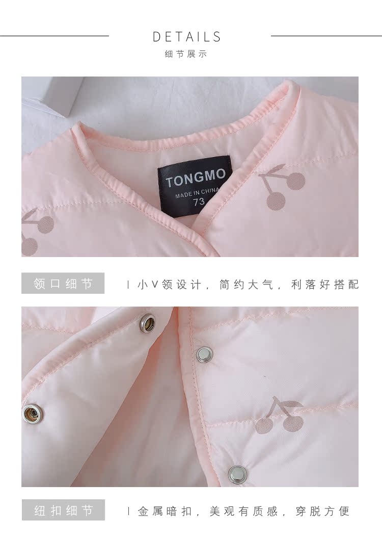 Candy Grandpa Girls Winter 2018 Baby Ấm áp áo vest trẻ em Áo khoác cardigan dày Áo bông áo khoác ba lỗ có mũ cho bé