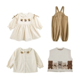 Демисезонные мультяшные модные штаны для девочек