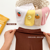 Young Yo-yo Girl Summer Dress New Ocean Pants Baby Fashion Casual Pants Children Candy Color Katong Beat Bottom Pants Tide