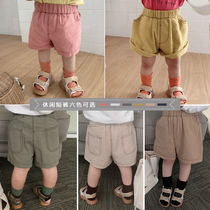 Young Yo-yo Girl Shorts Summer Middle Children Pants Casual Korean Version Children Hot Pants Baby Summer Dress 2022 New