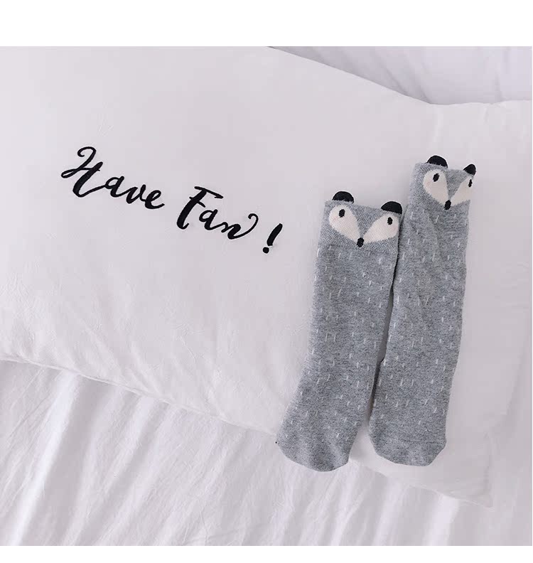 Kẹo ông nội mùa xuân và mùa thu đông bé trai và bé gái vớ vớ trẻ em 1-5 tuổi vớ trẻ em vớ len quần tất học sinh