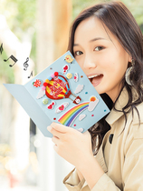 Faculty Festival Recording Cards Artisanal Card Diy Material Packs Children Creative Set Making Thanksgiving Birthday Gift Cards