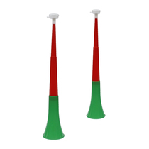 World Cup three-stage sobbing Zulla splicing DIY school Games bassist props telescopic football fan horn