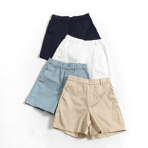 D016 womens 2021 basic shorts semi-elastic high waist slim wide legs casual shorts overalls