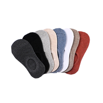 SP355 manpower bi into couples 8-color ~ Day single non-slip breathable invisible socks boat Socks shallow short socks