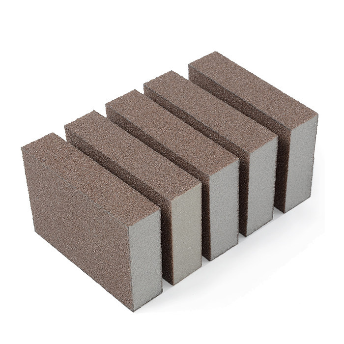 Diamond sand sponge wipe kitchen cleaning sponge Go to stains Baise sponge other than rust wipe bottom sponge wipe