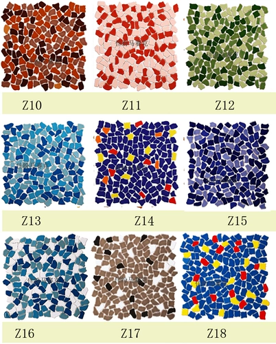 Керамическая свобода Каменная мозаика Гравинство сад открытый художественный фон стены балкон личная головоломка отель плитка плитка