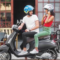Spot X NEXX male and female electric motorcycle helmet pedal Vespa city 34JET half armor red dot design