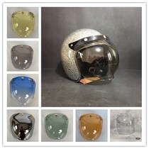Spot Motorcycle BELL Helmet Mask Biltwell Harley Bracket Retractable 3 4 Half helmet Bubble Lens