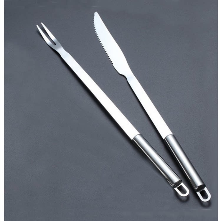 Cutting Sheep Leg Knife Fork Serrated Knife Fork Western Dining Knife Fork Barbecue Accessories Toasted Goat Leg Stove